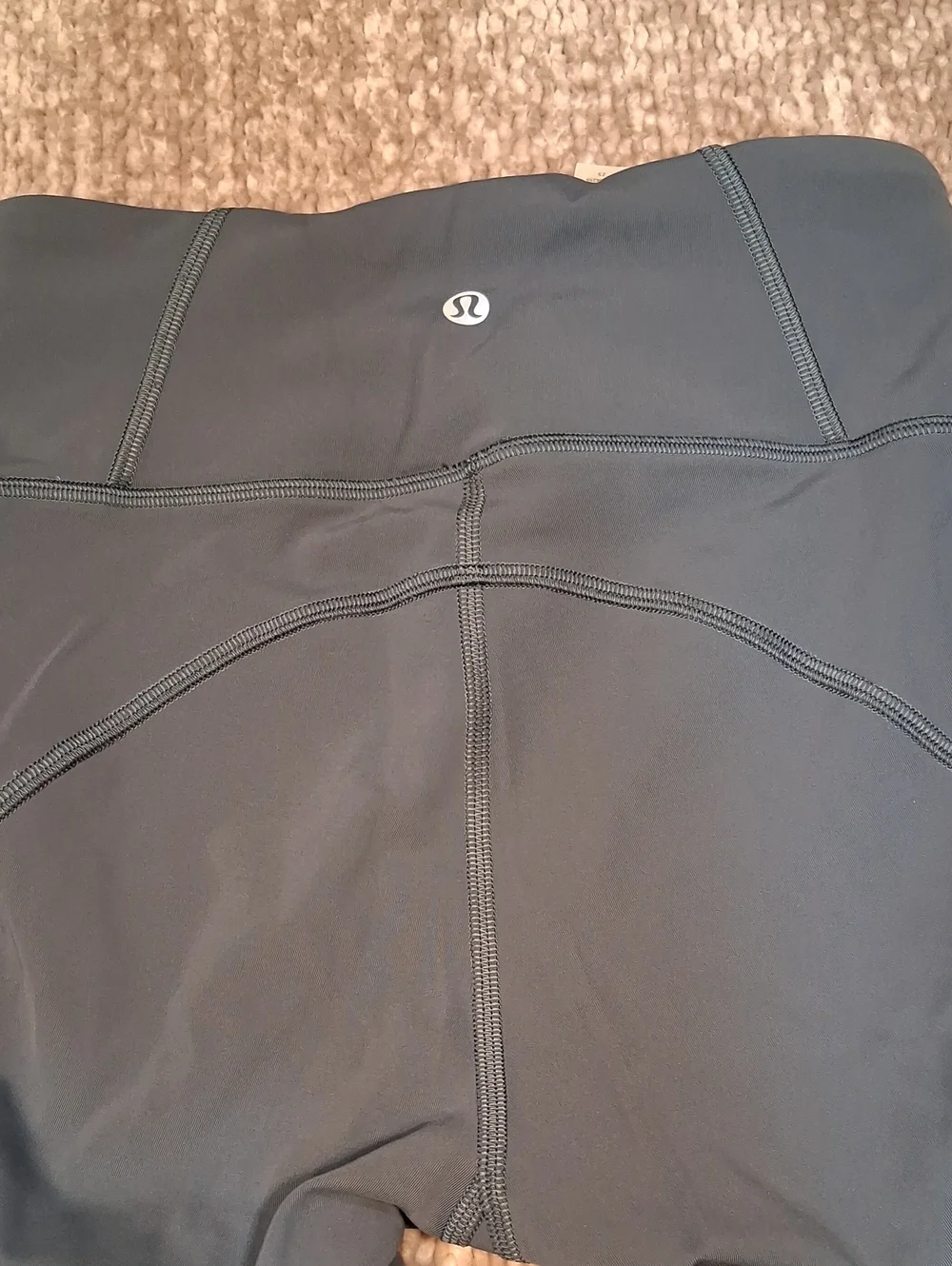Lululemon Kids Black Active Leggings - Comfortable Stretch Bottoms